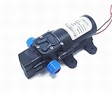 小型 汎用 電動 ウォーター ポンプ DC 12V 自動 停止 散水 洗車 アウトドア