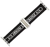 [A|X アルマーニ エクスチェンジ] Watch Repair Kit Apple Band AXS8023 メンズ Black