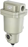 SMC AMD450C-N06 Micro Mist Separator Compressed Air Filter, Manual Drain, 0.01 micron, 3/4 NPT by SM