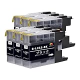 LC12-BK ブラック 6本セット Brother互換インクカートリッジ 互換品 ブラザー用 互換インク 純正品併用 LC12 大容量 残量表示機能付 ICチップ対応 DCP-J940N J740N J540N J925N J725N J525N MFC-J840N J960 710D J860 J810 J6710CDW J6510DW J5910CDW J955 J825N J705