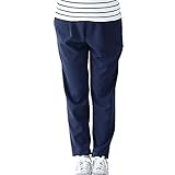 Pearls　キレイさと動きやすさを兼ねた★ 楽ちんで、洗えて、シワになりにくい マタニティ ジョッパーパンツ (M　size, navy)