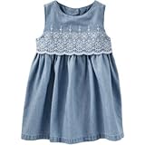 オシュコシュ OSHKOSH/ 2ピースツータイアーアイレットシャンブレードレス シャンブレー ワンピース 24ヶ月【並行輸入】