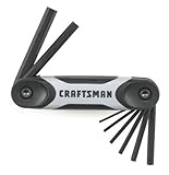 Craftsman 9-46002 Metric Dual Material Fold Up Hex Key Set, 8-Piece by Builders World Wholesale Dist
