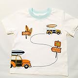 GYMBOREE(ジンボリー) 車　ベビーTシャツ 男の子 12-18mos(73.5-78.5cm/10-13.5kg ) 　ブルー [並行輸入品]