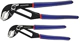 WORKPRO W001309A 2-piece Quick-release Straight Jaw Groove Joint Plier by WorkPro