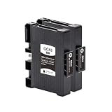 【SEASKY】 GC43K ブラック 顔料 2個セット Mサイズ リコープリンター用 互換インク ISO9001認証工場 (GC43 GC43S)
