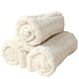 Spikerking Organics Baby Washcloths,Premium Extra Soft Absorbent Towels For Sensitive Skin,Newborn G