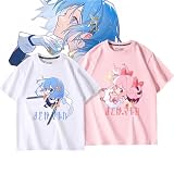 [イリック] 魔法少女まどかマギカ tシャツ 半袖 インナーシャツ 夏服 鹿目まどか 巴マミ 佐倉杏子 美樹さやか 暁美ほむら カジュアル 快適 ゆったり かわいい 日常 おしゃれ ファッション アニメ グッズ (カラー10,L) [並行輸入品]