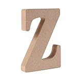 Homedeco DIY 3d木製アルファベット文字LargeサイズPlaque壁番号子供教育結婚保育園ホーム装飾 height 10cm x width 10cm x thickness 1.5cm