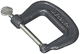 Hargrave Hargrave 22105 H566 Junior Cast C-Clamp 0-Inch-1-1/4-Inch Jaw Opening 1-1/4-Inch Throat Dep