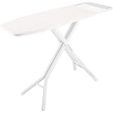 山崎実業(Yamazaki) スタンド式 アイロン台 ホワイト 約W116XD36XH32~81cm タワー 3150