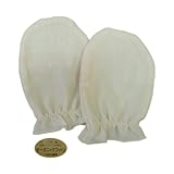 オーガニックコットンダブルガーゼ ミトン【日本製】