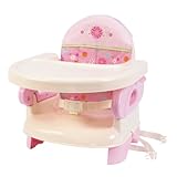 Summer Infant社製 ベビーチェア デラックスシート　13060 折りたたみ テーブル付き ピンク ハピネス Pink Happiness