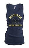 NCAA Michigan WolverinesジュニアクラシックCollegiateロゴタンクトップ L ホワイト