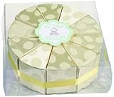 Lillian Rose Baby Cake Box Favors, Yellow, 2" x 3.75", 10 Count by Lillian Rose [並行輸入品]