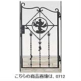 LIXIL 新日軽　ディズニー門扉　角門柱式　ミッキーB型　0812　片開き　【リクシル】 ブラック