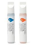 MASKING COLOR マスキングカラー ペンタイプ Sサイズ 38ml 透明《セルリアンブルー（TR503）1本 パーマネントオレンジ（TR201）1本》