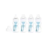 Drは4×1パックあたり240ミリリットル4パックボトルをブラウン (Dr Brown's) (x 4) - Dr Browns 240ml Four Pack Bottles 4 x 1 per p