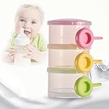 Baby Feeding Milk Powder Food Dispenser Portable Travel Container Bottle Storage Bowl by COFFLED