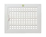 新協和 角型レジスター SPRN-100×150 シルバーホワイト