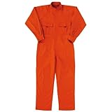 アイトス ツナギ(春夏用) AZ-553702 063 オレンジ Mサイズ