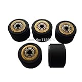 5 ピース ピンチ ローラ カッティングプロッタホイール紙押す ホイール プリンタ パーツ ローラン ドビニールプロッタカッター (3 × 11 × 16 ミリメートル)送料無料