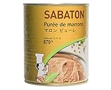 サバトン マロンピューレ / 870g 富澤商店