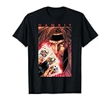 Marvel X-Men Gambit Glowing CardsグラフィックTシャツ Tシャツ