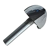 SODIAL(R) ダブルフルート　ラウンドノーズルータービット 45mm標準