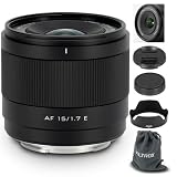 VILTROX 15mm F1.7 Eマウントレンズ（ソニー用）、APS-C超広角オートフォーカスレンズ（ソニーEマウントカメラFX30 ZV-E10 ZV-E10II A6700 A6600 A6500 A6400 A6300 A6100用）
