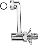 LIXIL(リクシル) INAX 取付脚 長尺タイプ 長さ100mm 止水栓付 A-786