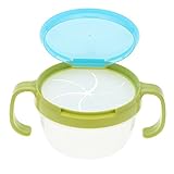 Anself 幼児なししぶき ピクニック ベビー食品ボックス ハンドル付き 赤ちゃんクッキーカップ