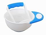 ベビー食器　お食事　ボウル　出産祝い　離乳食調理器具　破砕　研削ボウル　ベビーフード研磨器具　赤ちゃん　調理セット 離乳食用　安全　便利　簡単　実用性（白・青）