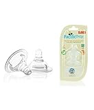 Pacific Baby Wide Neck Teats, Slow Flow, 2-Count by Pacific Baby [並行輸入品]