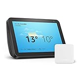 Echo Show 8 (エコーショー8) HDスクリーン付きスマートスピーカー with Alexa、チャコール + スイッチボット スマ