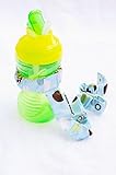 Sister Chic Dropper Stopper Sippy Cup and Tether Toy, Sky Dot by Sister Chic [並行輸入品]