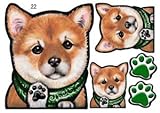 犬ステッカー 柴犬22 シール雑貨グッズ