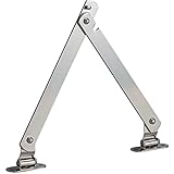 TRUSCO(トラスコ) スチール製止付き平棒ステー 全長240mm 左用 TS-53-L