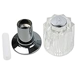 LASCO 01 – 9041価格Pfister Windsor Largeプラスチックハンドルとホットインデックスボタン、フランジ、と乳首のシャワー/バスタブ、クローム