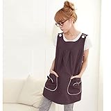 電磁波カット対策エプロン 人気パープル色 お勧め電磁波防止マタニティ