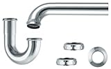Waxman Consumer Products Group 1-.50in. Complete Chrome P-Trap 7630100N
