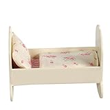 Maileg Micro Bunny / Mouse White Wooden Cradle by Maileg