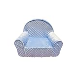 Fun Furnishings My First Chair, Blue Minky Dots [並行輸入品]