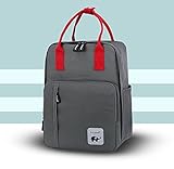 マザーズバッグ ママバッグ 大容量 ママ旅行用バッグ 多機能旅行用バッグ 人気 おすすめ 軽量 防水で汚れにくい リュック マザーズリュック ハンドバッグ (グレー)