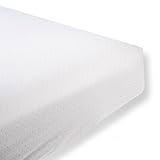 SwaddleDesigns Cotton Crib Sheet, Made in USA, Premium Cotton Flannel, Pastel Pink Polka Dots