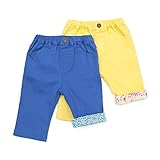 Bobson(ボブソン) クロップドパンツ (80～130cm) キムラタンの子供服 (77368x77868-161b) ブルー 90