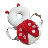 【La Bella】 赤ちゃん セーフティー リュック ごっつんこ防止 よちよち歩き の 後頭部保護 に (てんとう虫)