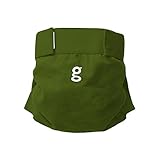 小さな雨靴緑Gpants (gNappies) (x 6) - gNappies - gPants Galoshes Green Small (Pack of 6) [並行輸入品]