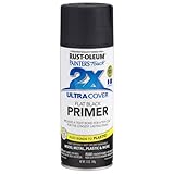 Rust-Oleum 249846 Painter's Touch Multi Purpose Spray Paint 12-Ounce Flat Black Primer [並行輸入品]