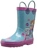 Josmo Character Shoes ユニセックス・キッズ Paw Patrol Girls rain boots with easy on loops カラー: ブルー
